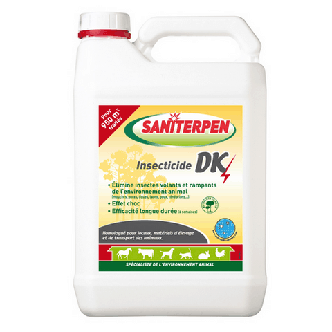 INSECTICIDE LIQUIDE LAQUE SANITERPEN DK A DILUER (5L)